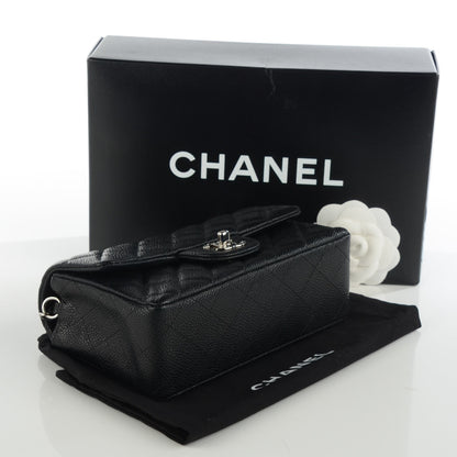 Chanel Caviar Quilted Mini Rectangular Flap Black 4 of 8