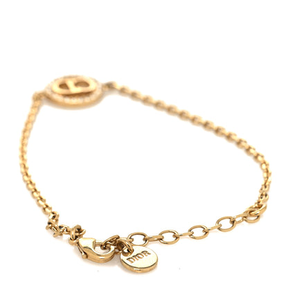 Christian Dior Crystal Metal Star Bracelet Gold 3 of 5