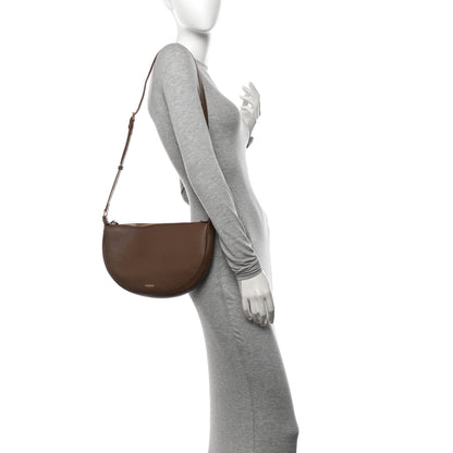 Burberry Grained Calfskin All Soft Sling Shoulder Bag Earth 2 of 11