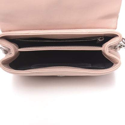 Saint Laurent Calfskin Y Quilted Monogram Toy Loulou Crossbody Bag Tender Pink 5 of 16