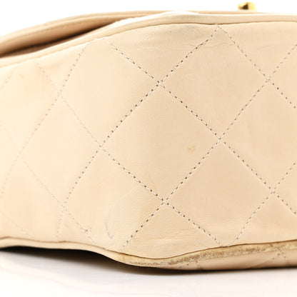 Chanel Lambskin Quilted Tassel Flap Camera Case White 10 of 14