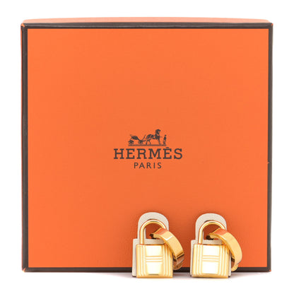 Hermes Swift O'Kelly Earrings Craie 8 of 8