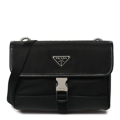Prada Re-Nylon Saffiano Smartphone Case Crossbody Black 1 of 10