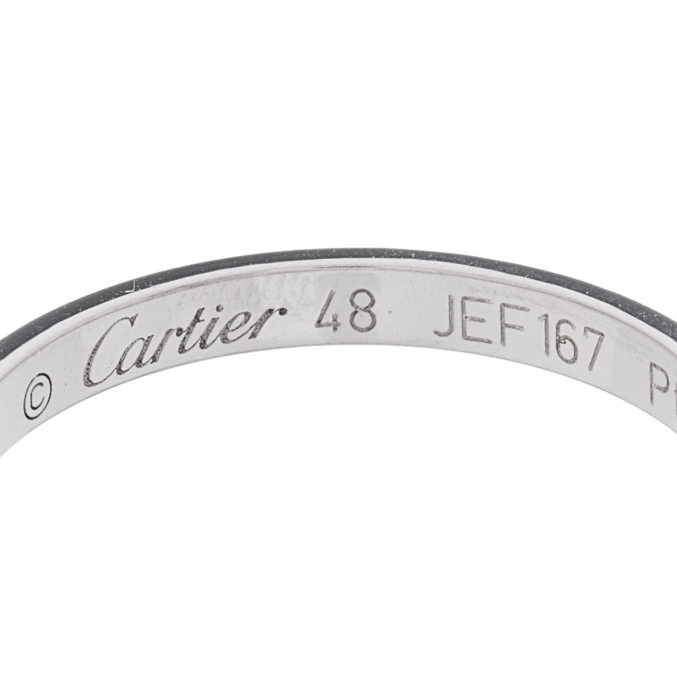 Platinum 2mm 1895 Wedding Band Ring 48 4.5