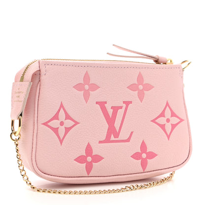 Louis Vuitton Empreinte Monogram Giant By The Pool Mini Pochette Accessories Bouton De Rose 3 of 7
