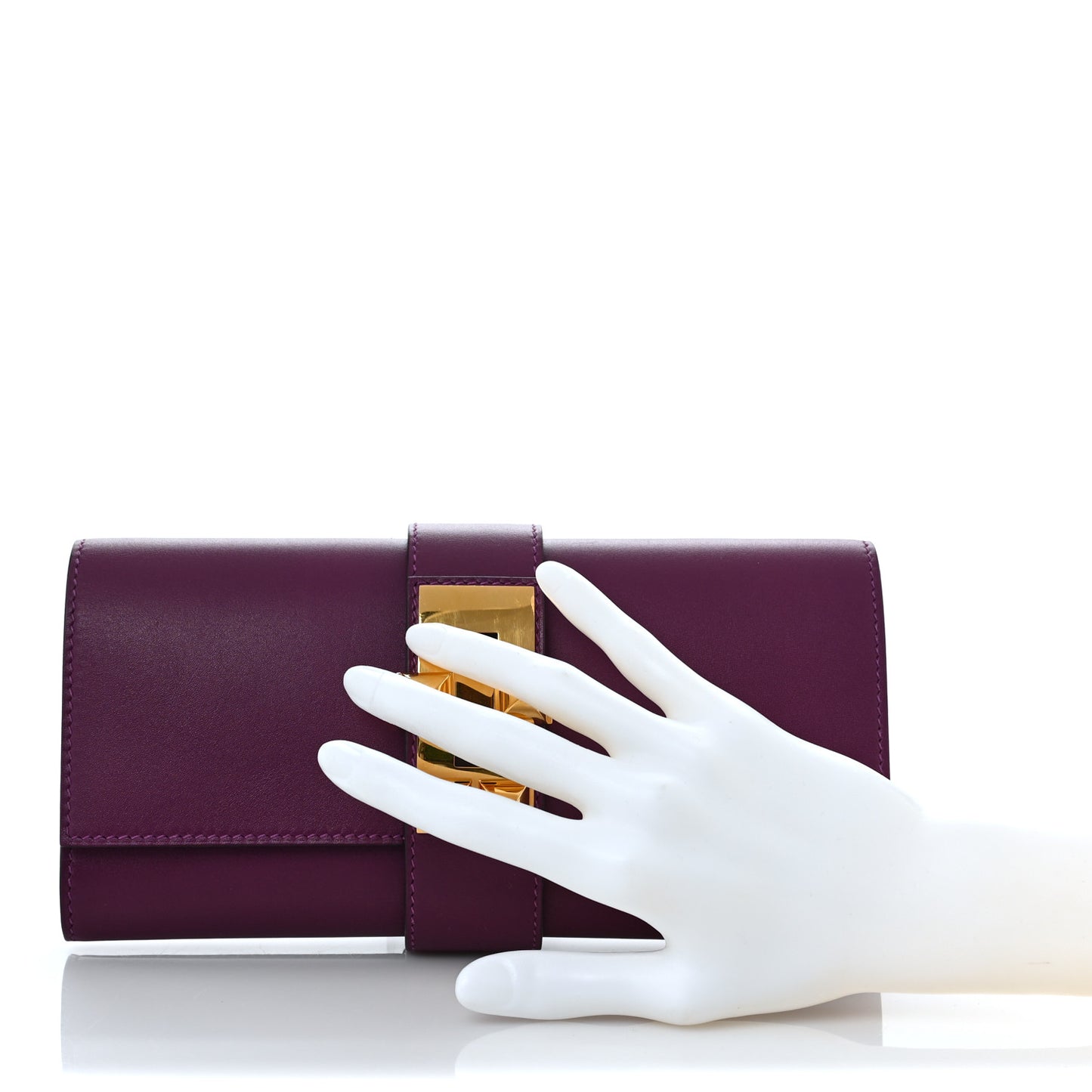 Tadelakt Medor 23 Clutch Anemone