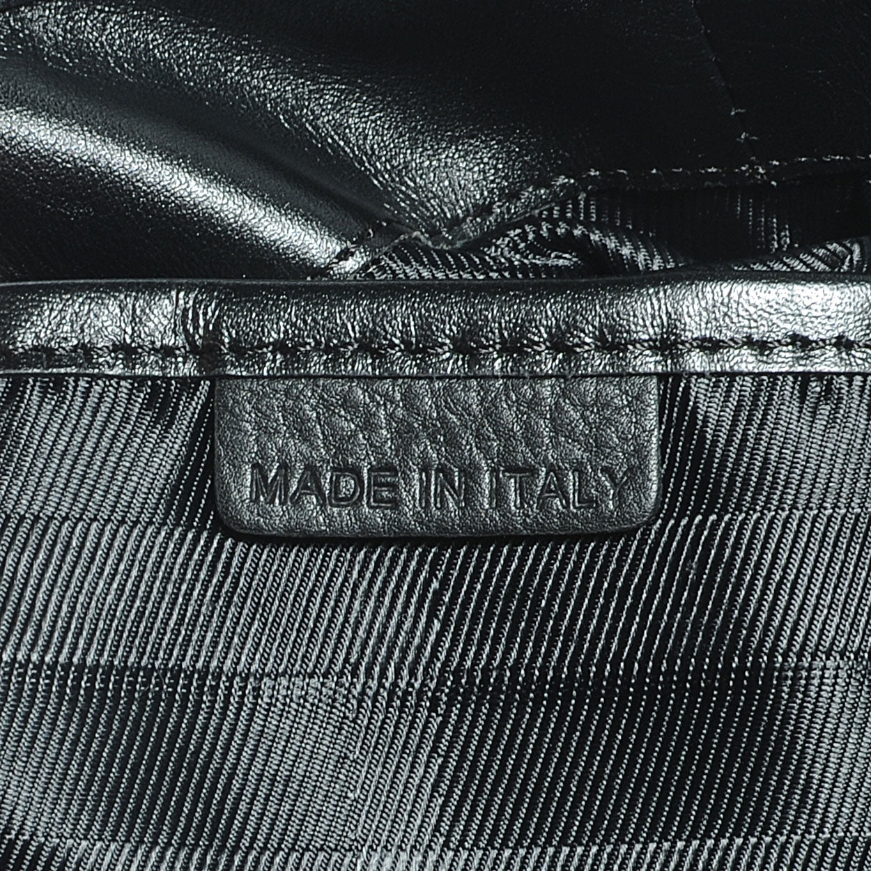 Leather Quilted Brook Hobo Black
