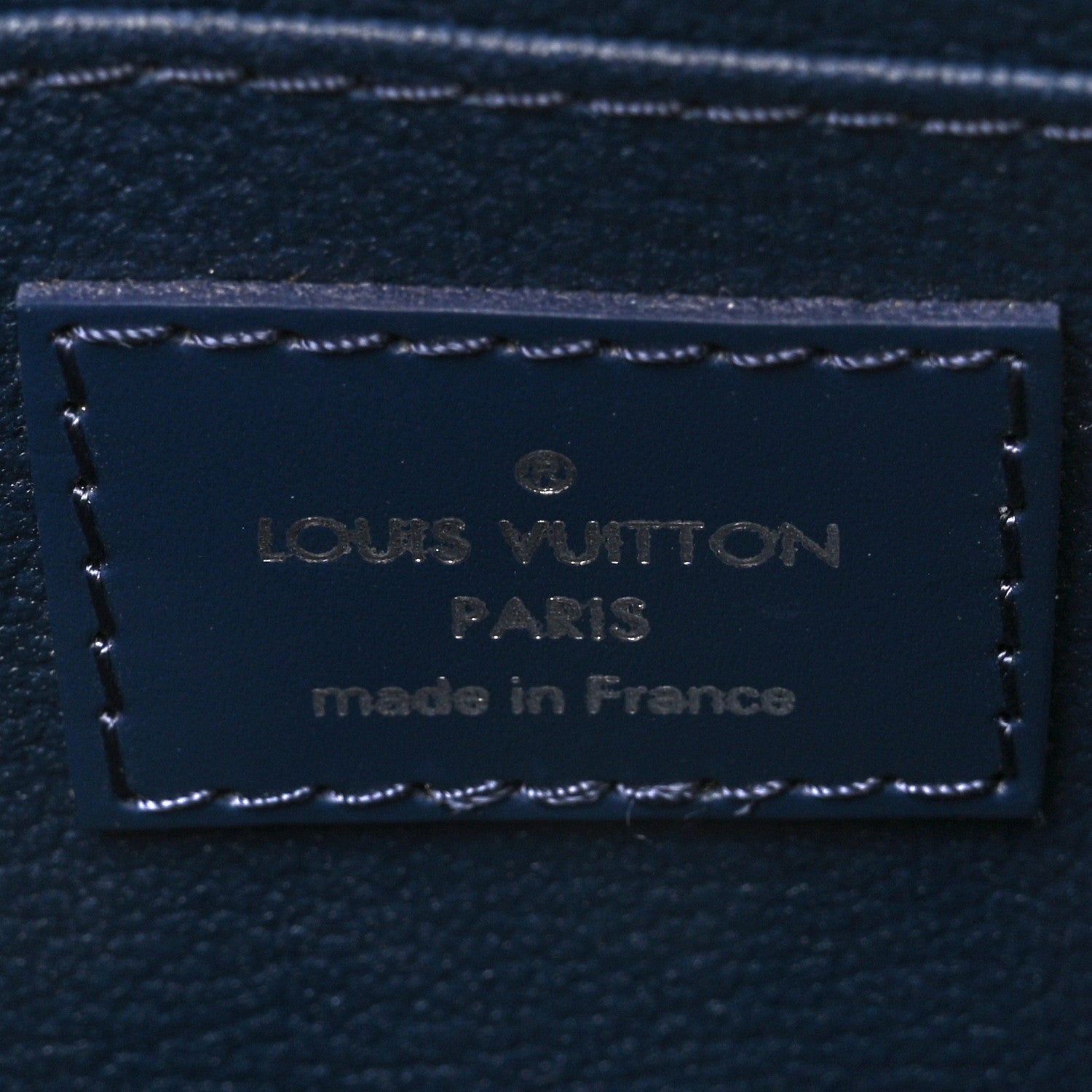 Louis Vuitton Epi Cosmetic Pouch Indigo 6 of 8