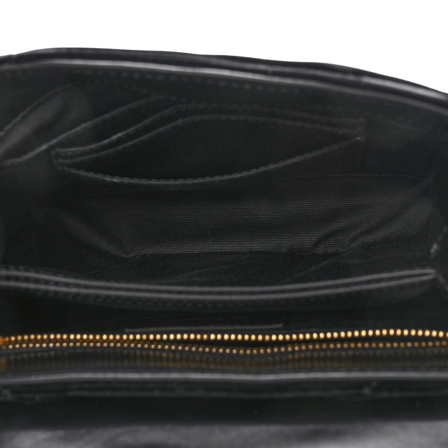 Velvet Y Quilted Monogram Toy Loulou Chain Satchel French Black