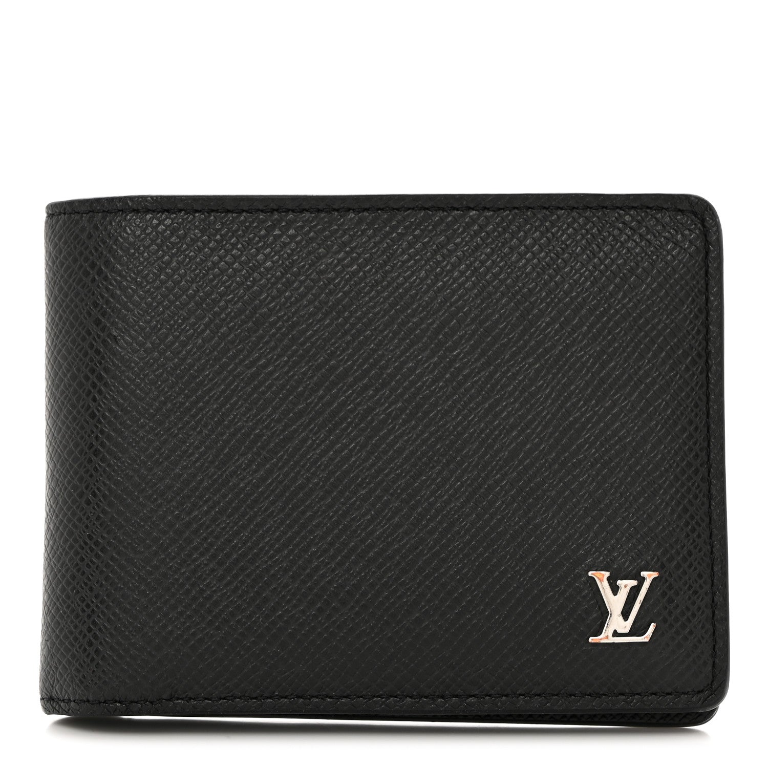 Louis Vuitton Taiga Multiple Wallet Black 1 of 9