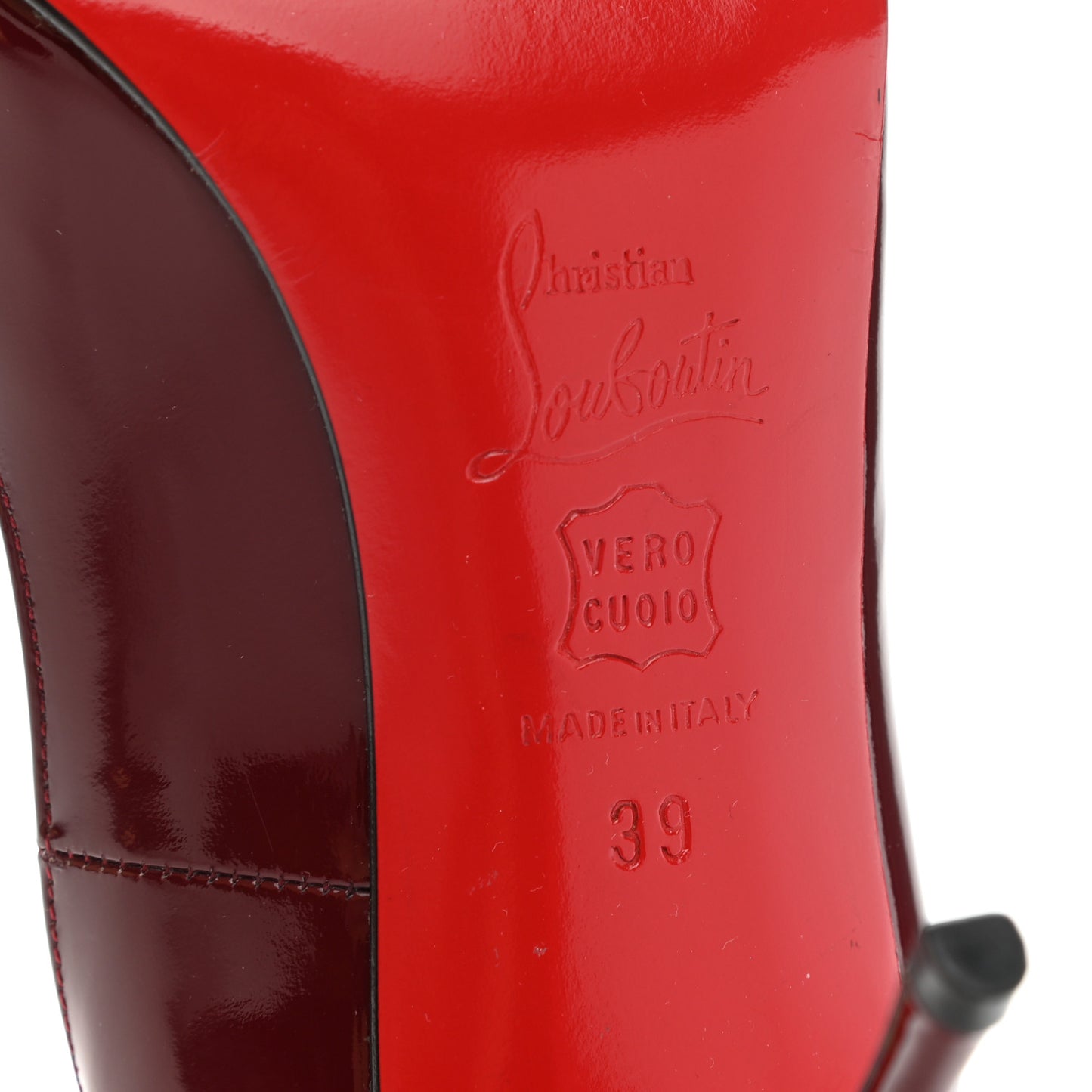 Patent Yoyo 85 Pumps 39 Red