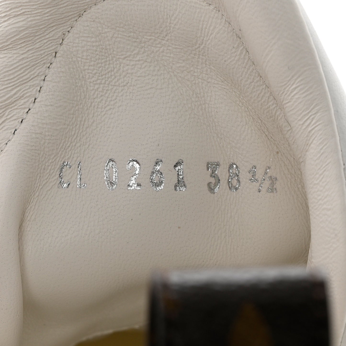X FORNASETTI Calfskin Technical Nylon LV Archlight Sneaker 38.5 Black