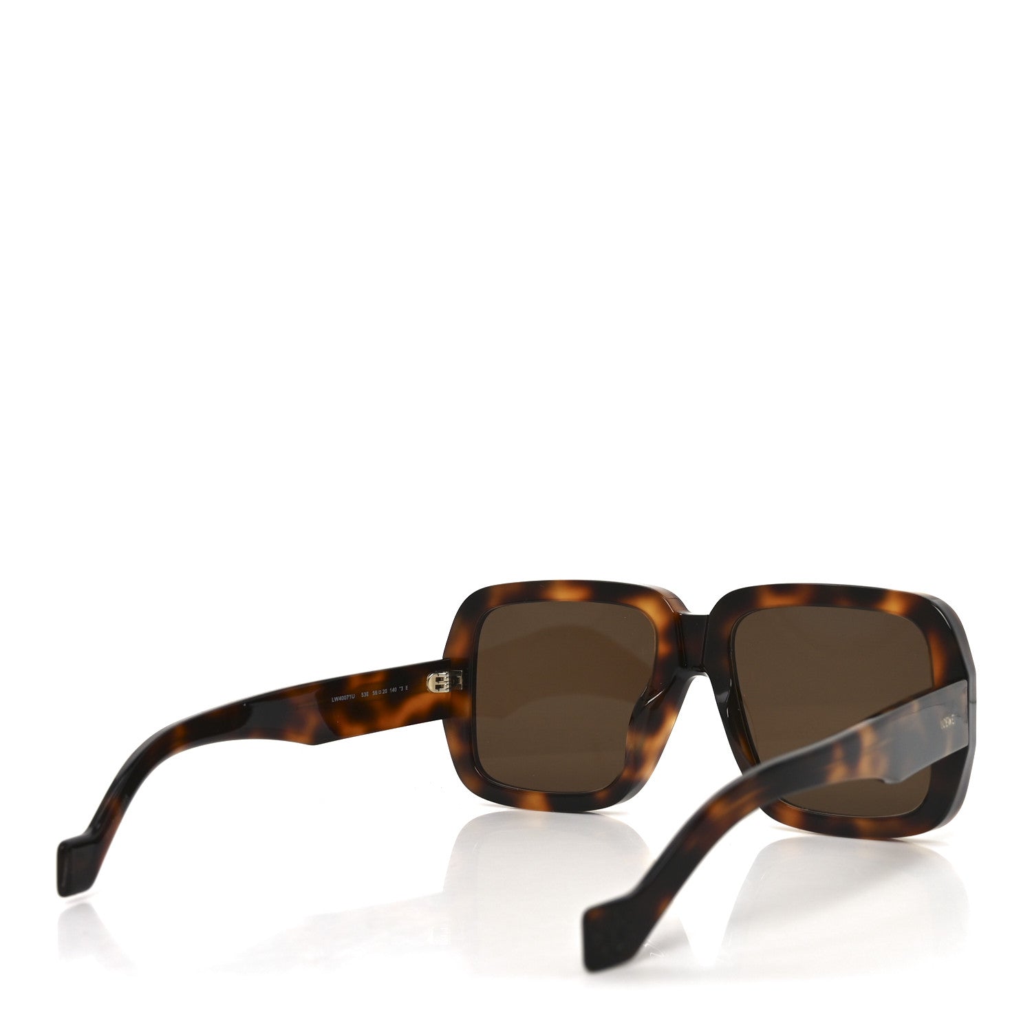 Loewe Acetate Paula's Ibiza Mask Sunglasses LW40071U Havana 4 of 7