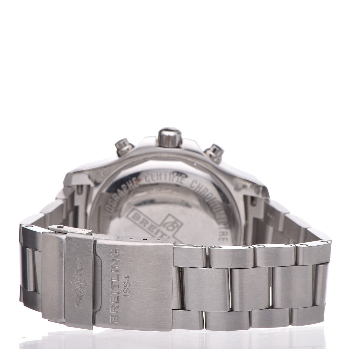Stainless Steel 44mm Colt Chronograph Automatic Watch Black A13388