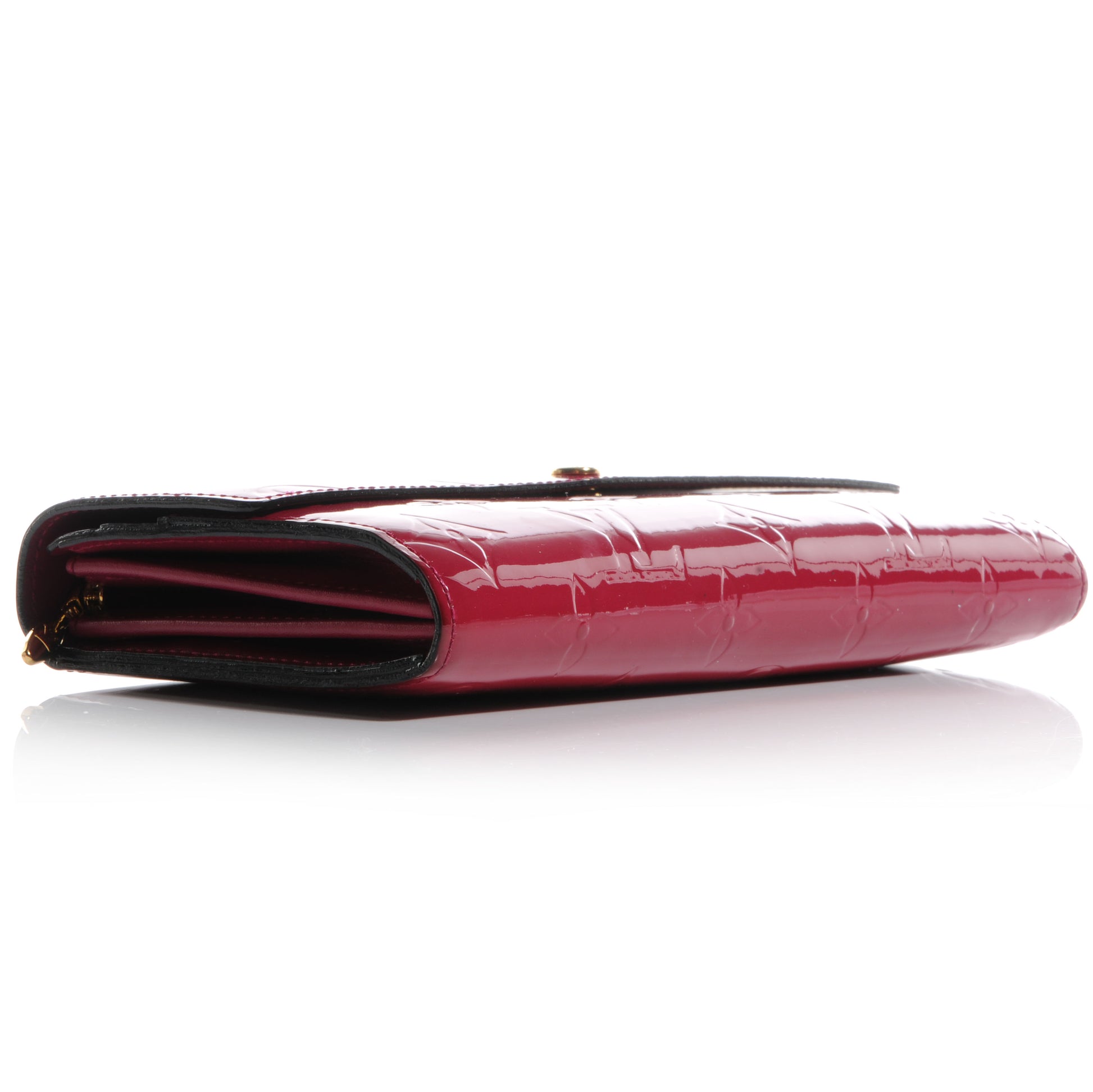 Louis Vuitton Vernis Sarah Wallet Rose Indien 4 of 8