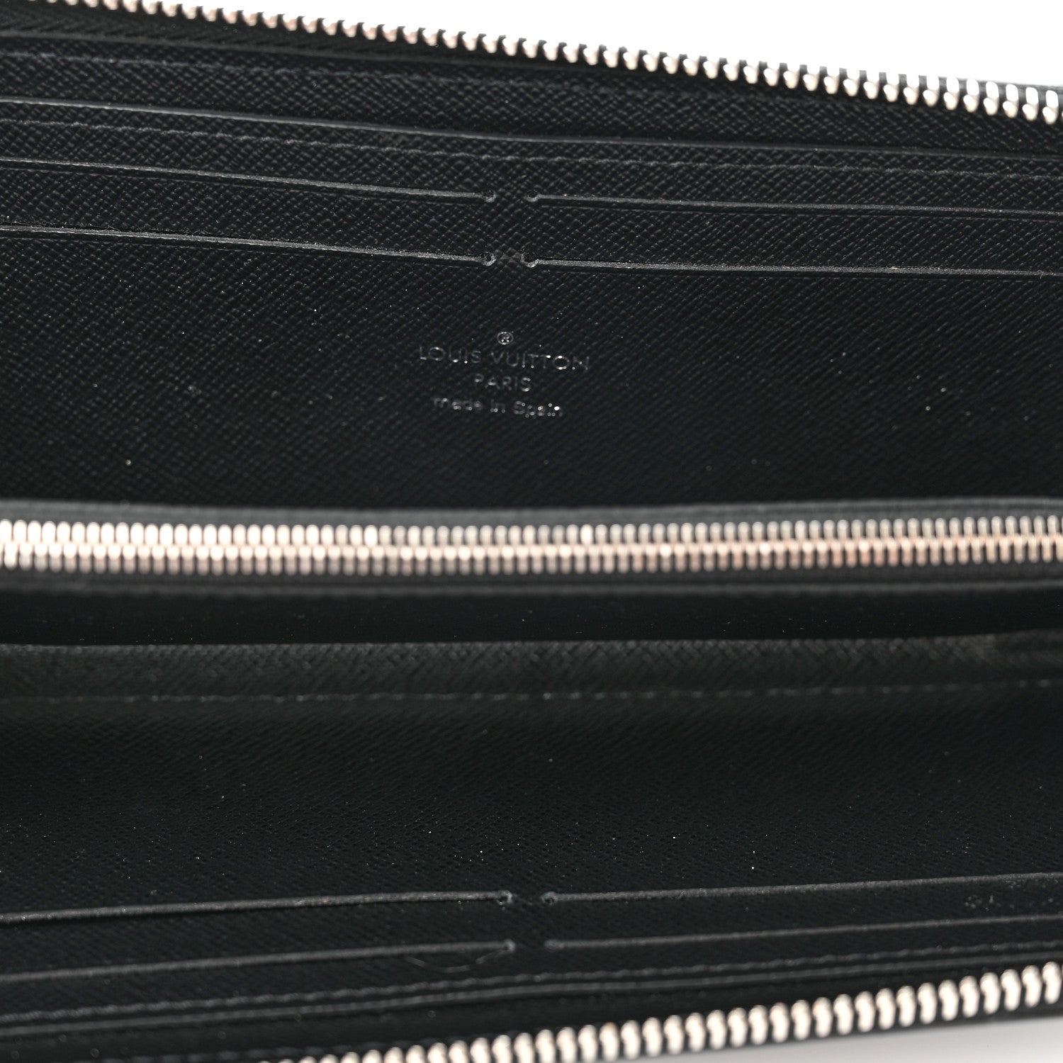 Louis Vuitton Epi Clemence Wallet Black 5 of 7