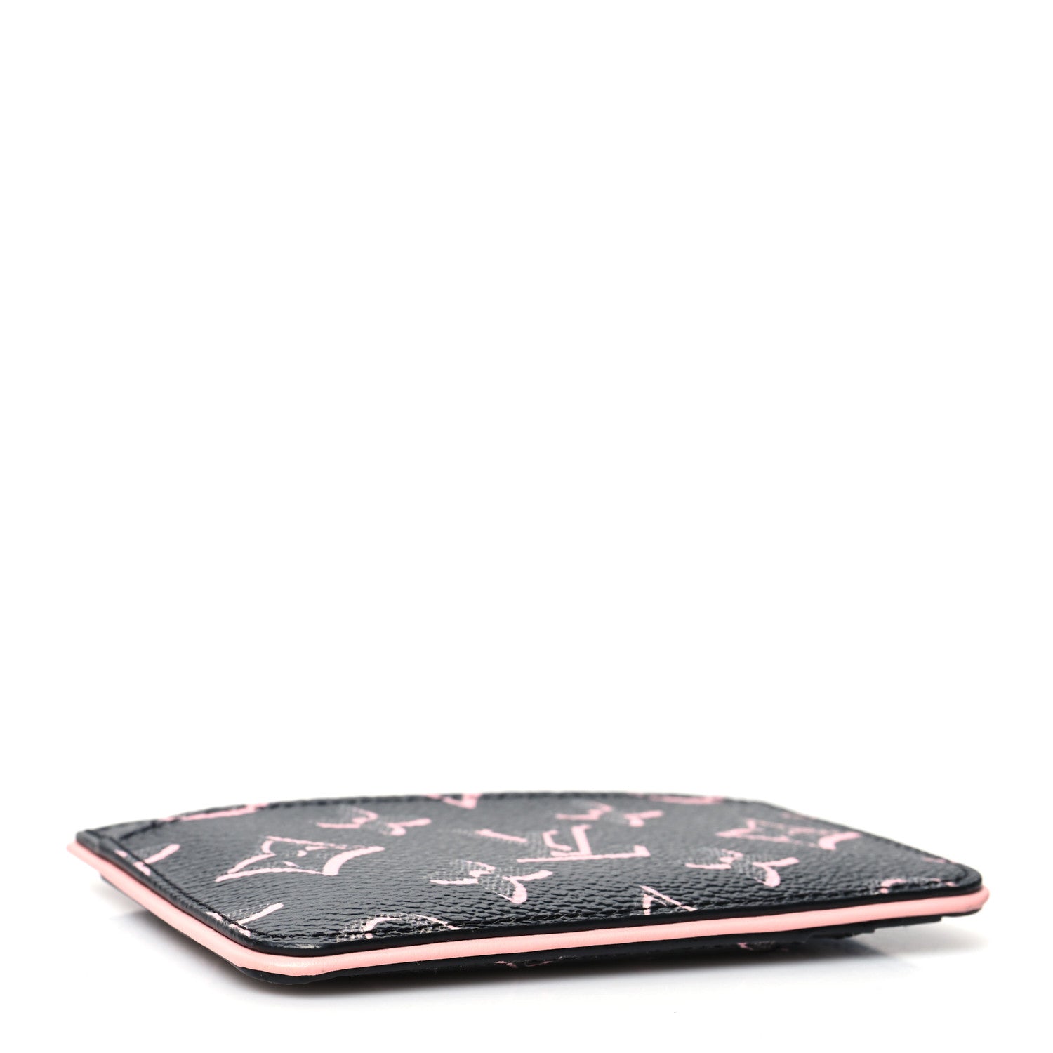 Louis Vuitton Monogram Fall for You LV Side-Up Card Holder Black 4 of 10