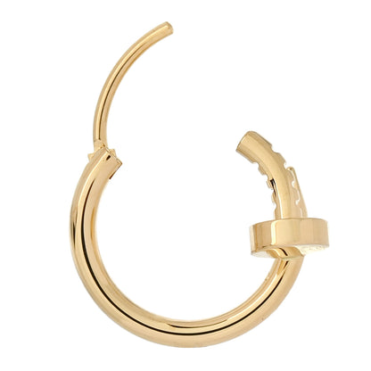 Cartier 18K Yellow Gold Juste Un Clou Single Hoop Earring 3 of 6
