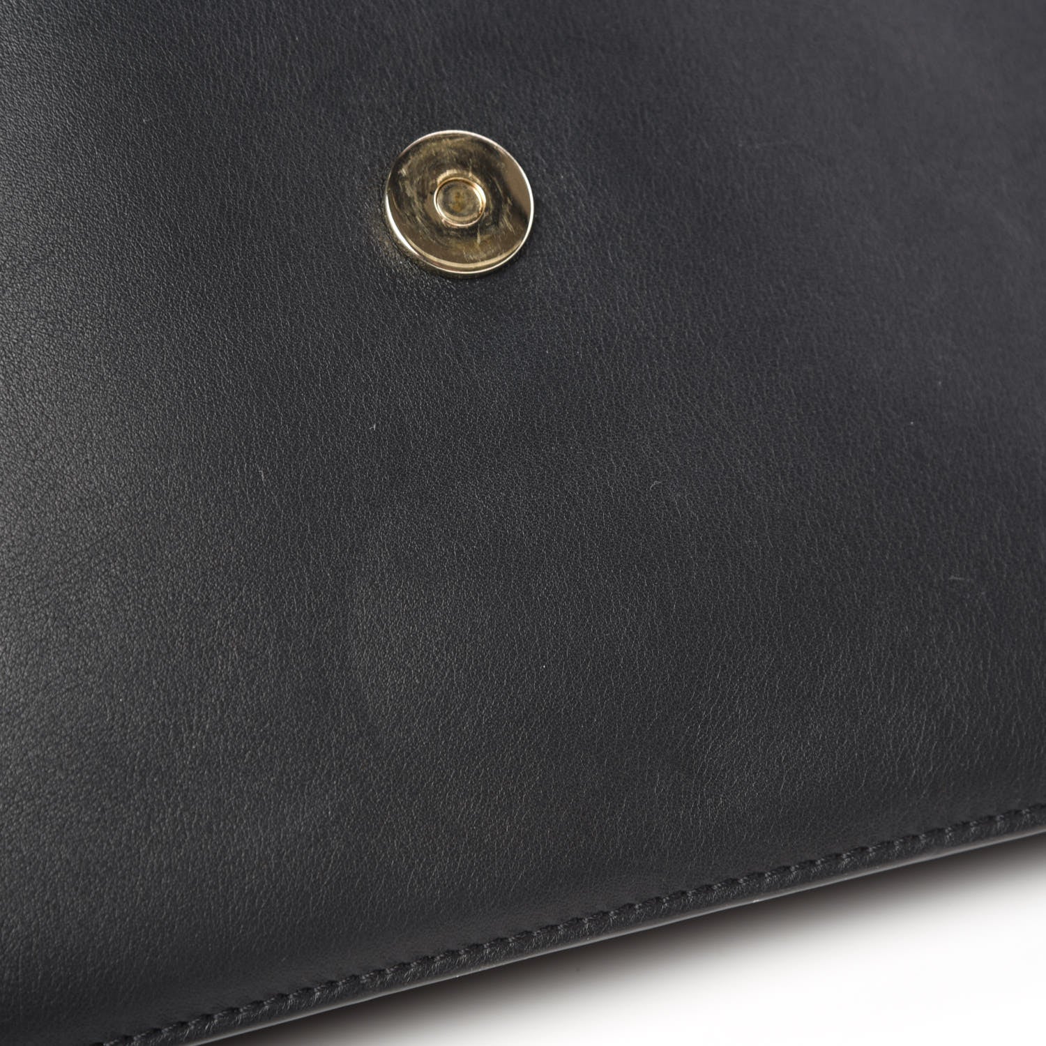 Chloe Suede Calfskin Small Faye Shoulder Bag Black 10 of 10