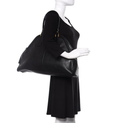 Gucci Calfskin Medium Re(Belle) Top Handle Bag Black 2 of 10