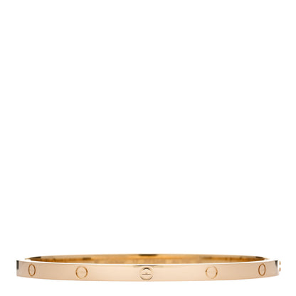 Cartier 18K Yellow Gold Small LOVE Bracelet 17 1 of 5