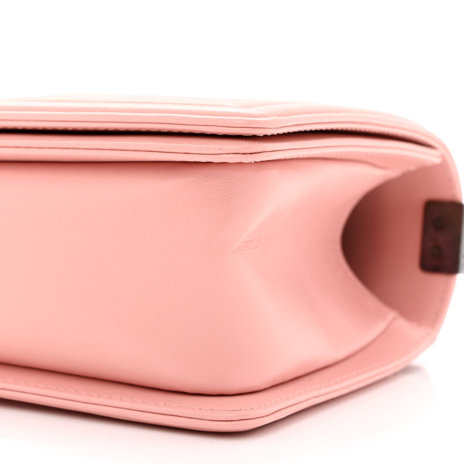 Chanel Calfskin Quilted Medium Boy Flap Light Pink 10 of 11