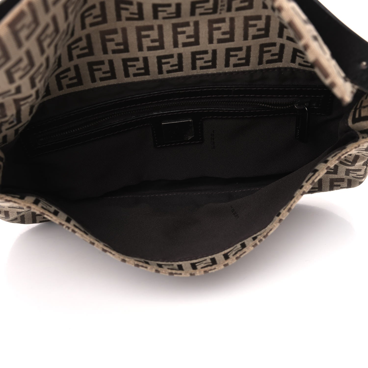 Fendi Zucchino Baguette Dark Brown 4 of 7