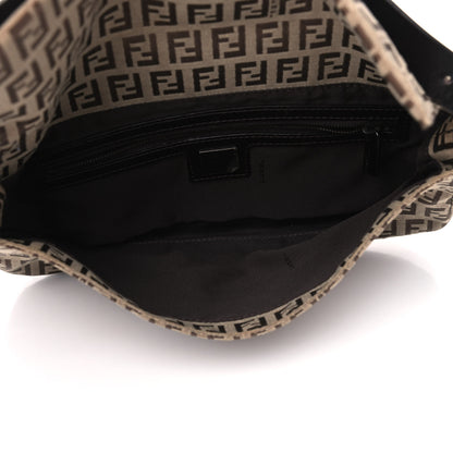 Fendi Zucchino Baguette Dark Brown 4 of 7