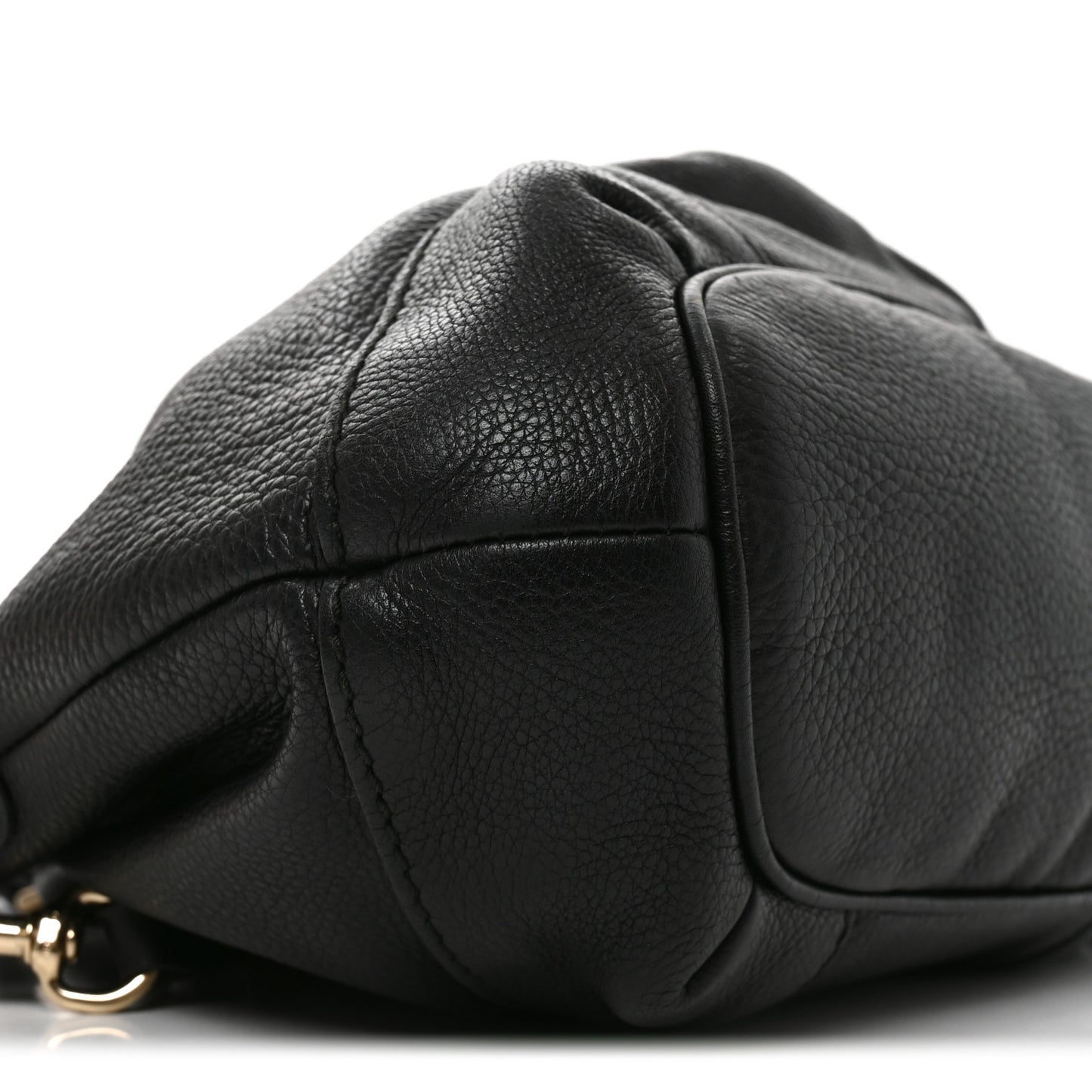 Calfskin Medium Sukey Top Handle Bag Black