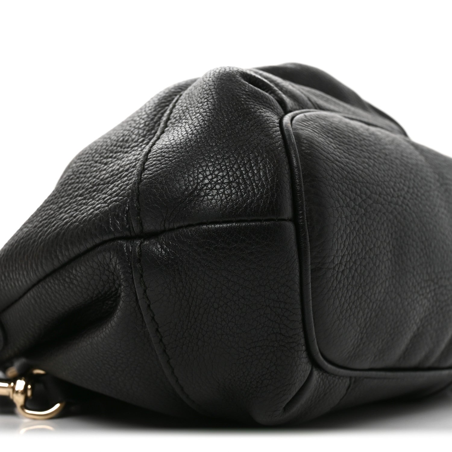 Gucci Calfskin Medium Sukey Top Handle Bag Black 8 of 9