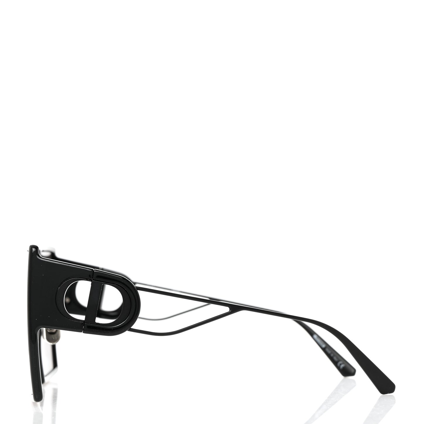 Square 30 Montaigne Sunglasses Black