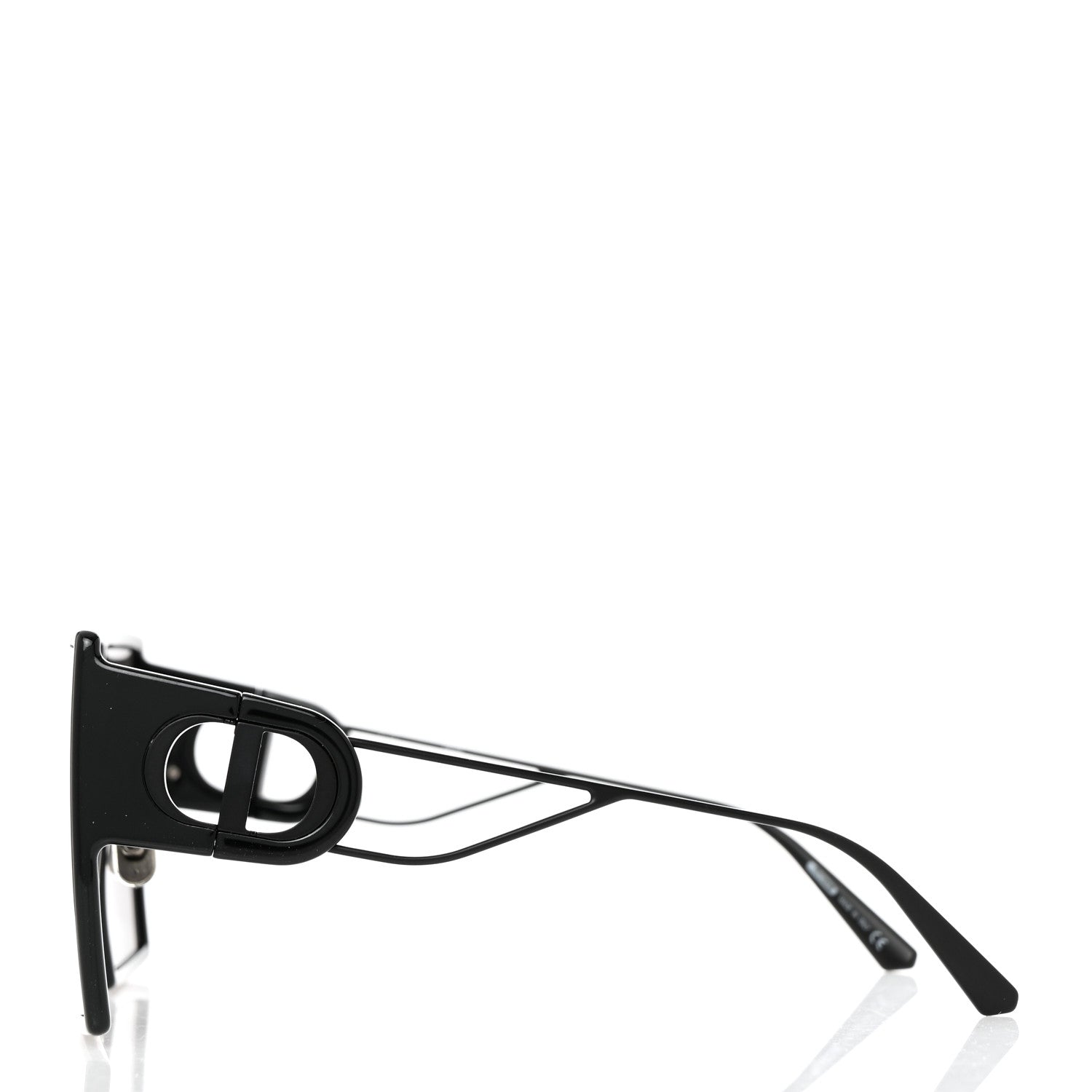 Christian Dior Square 30 Montaigne Sunglasses Black 3 of 8