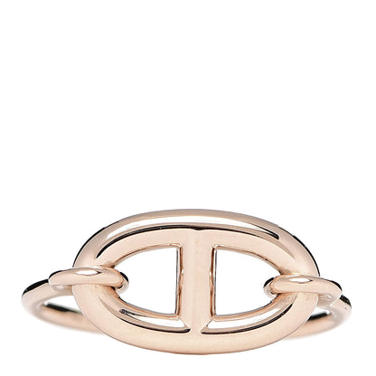 Hermes 18K Rose Gold PM Ronde Ring 47 4 1 of 6