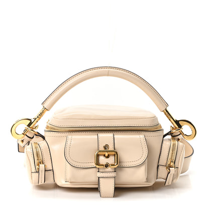 Chloe Shiny Buffalo Small Double Carry Camera Bag Sweet Beige 1 of 10