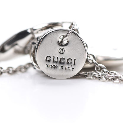 Gucci Sterling Silver Blind for Love Heart Pendant Necklace 4 of 7