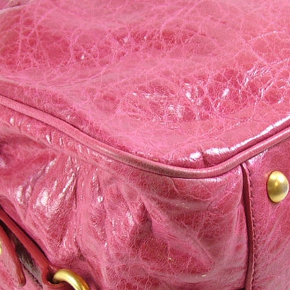 Miu Miu Nappa Charm Tote Peonia 6 of 12