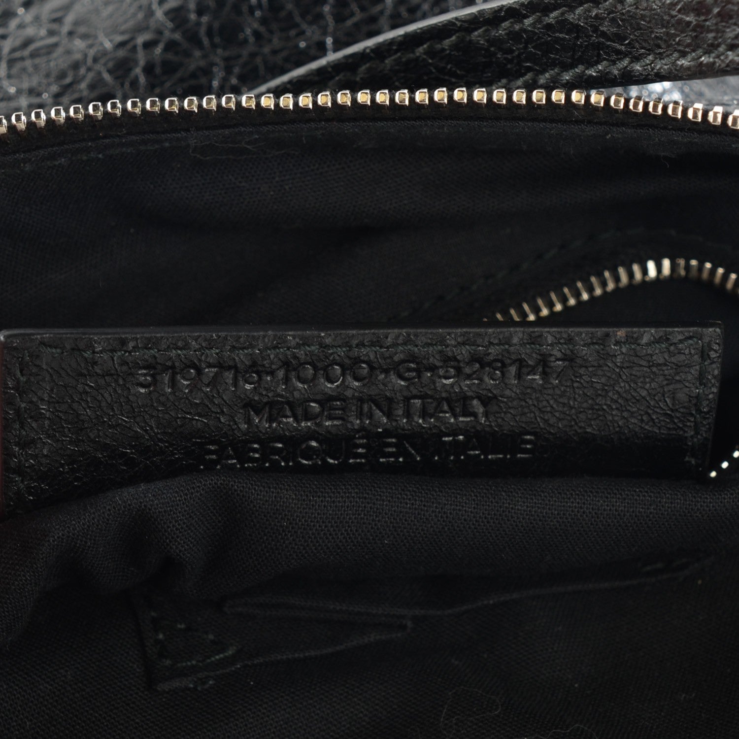 Balenciaga Agneau Giant 12 Silver Hardware Flat Crossbody Black 12 of 14