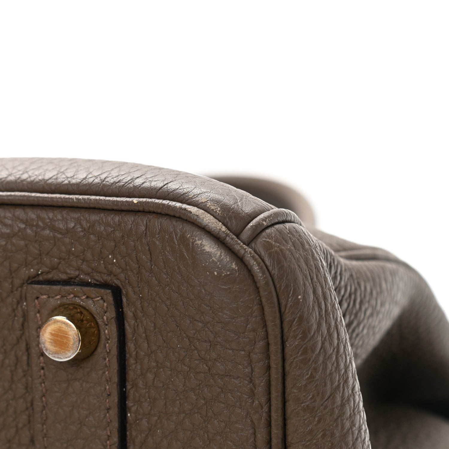 Hermes Togo Birkin 35 Etain 9 of 19