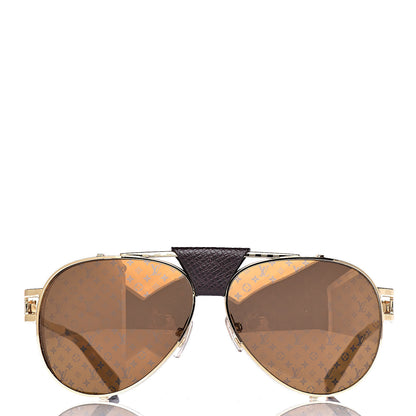 Louis Vuitton Sunglasses Z0981W Gold 2 of 8