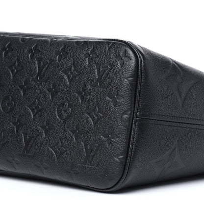Louis Vuitton Empreinte Monogram Giant Neverfull MM Black 8 of 9