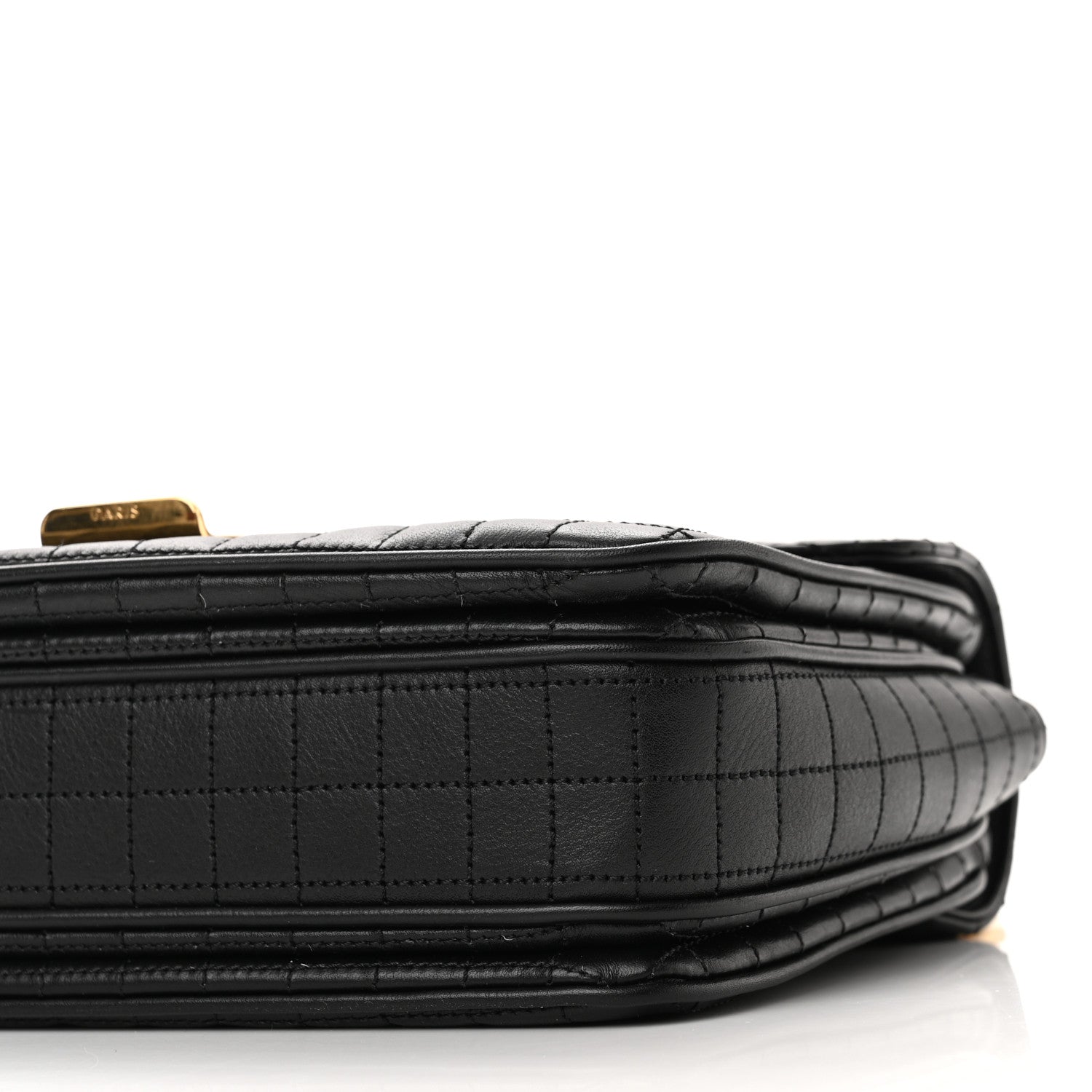 Celine Calfskin Quilted Medium C Bag Black 9 of 9