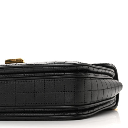 Celine Calfskin Quilted Medium C Bag Black 9 of 9
