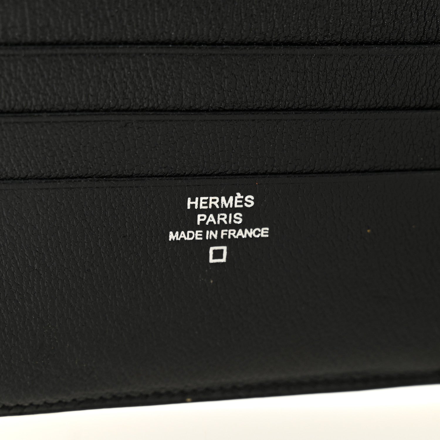 Hermes Matte Alligator MC2 Copernic Compact Wallet Black 6 of 7