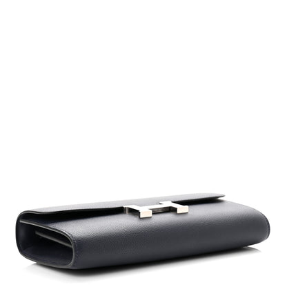 Hermes Evercolor Constance Wallet To Go Bleu Nuit 4 of 10