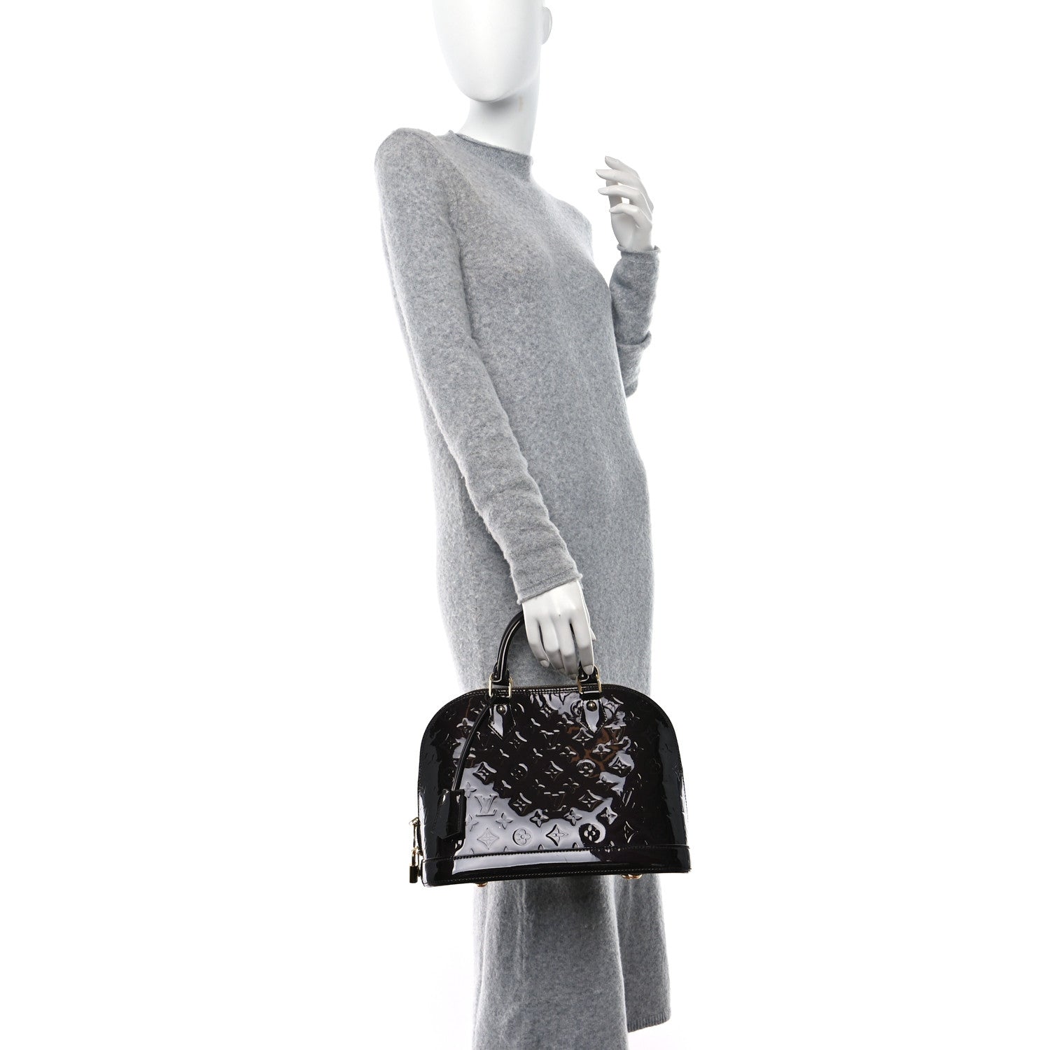 Louis Vuitton Vernis Alma PM Amarante 2 of 9