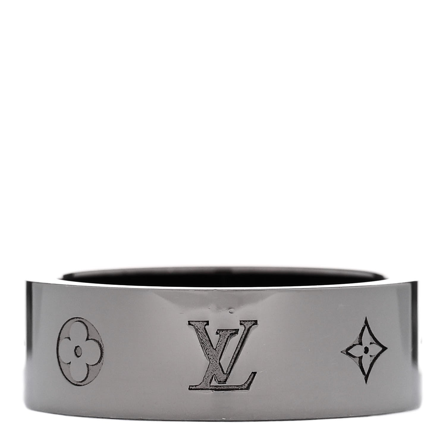 Louis Vuitton Metal LV Instinct Ring L 63/10.25 Silver 3 of 5