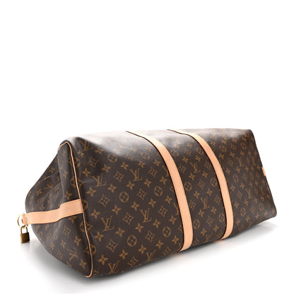 Louis Vuitton Monogram Keepall Bandouliere 55 3 of 12