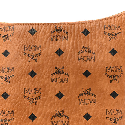 MCM Visetos Medium Klara Hobo Cognac 7 of 9