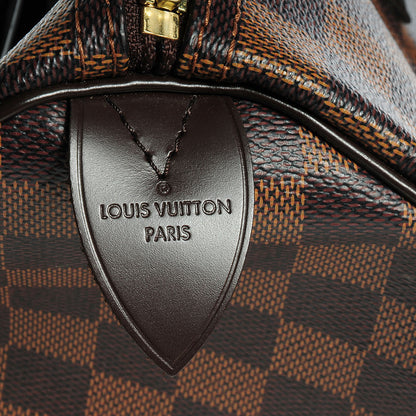 Louis Vuitton Damier Ebene Speedy 35 6 of 8