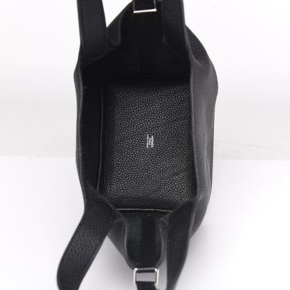 Hermes Taurillon Clemence Picotin Lock 18 PM Black 5 of 10